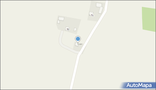 Biskupice, Biskupice, 50a, mapa Biskupice