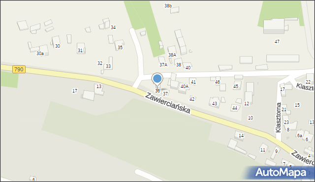 Biskupice, Biskupice, 36, mapa Biskupice