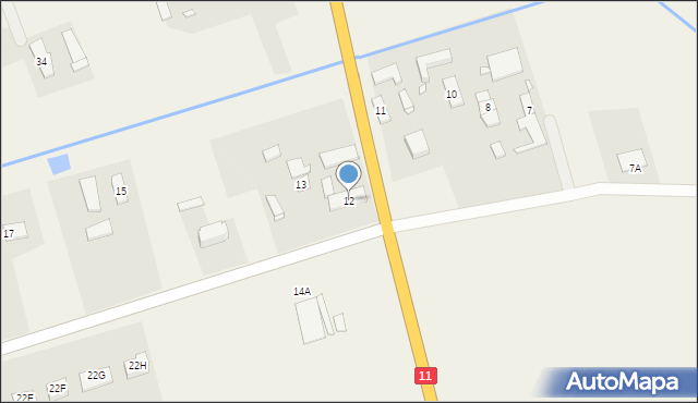 Biskupice, Biskupice, 12, mapa Biskupice