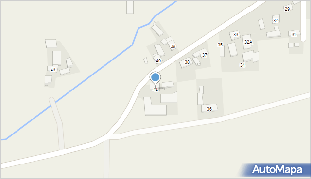 Biskupice, Biskupice, 41, mapa Biskupice