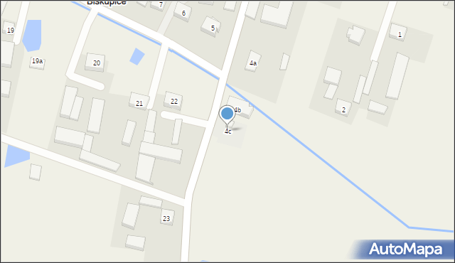 Biskupice, Biskupice, 4c, mapa Biskupice