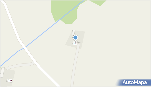 Biskupice Zabaryczne, Biskupice Zabaryczne, 144, mapa Biskupice Zabaryczne