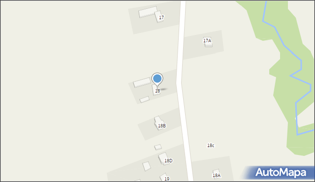 Biskupin, Biskupin, 18, mapa Biskupin