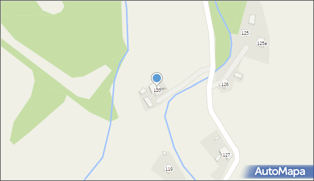 Biskupów, Biskupów, 120, mapa Biskupów