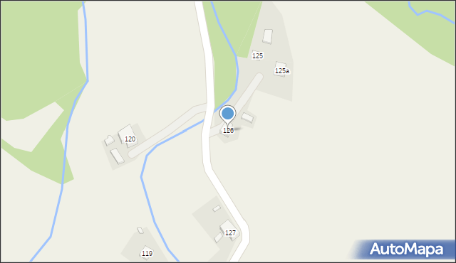 Biskupów, Biskupów, 126, mapa Biskupów