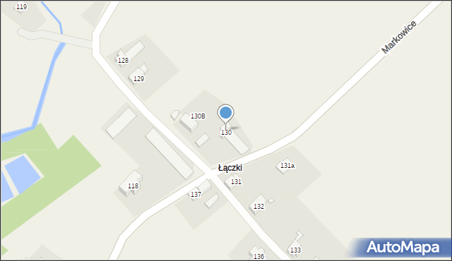 Biskupów, Biskupów, 130, mapa Biskupów