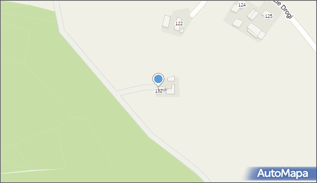 Biskupskie Drogi, Biskupskie Drogi, 132, mapa Biskupskie Drogi