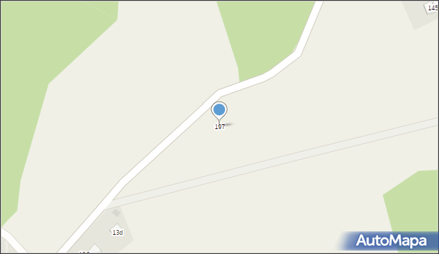 Bistuszowa, Bistuszowa, 197, mapa Bistuszowa