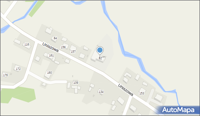 Bistuszowa, Bistuszowa, 82, mapa Bistuszowa