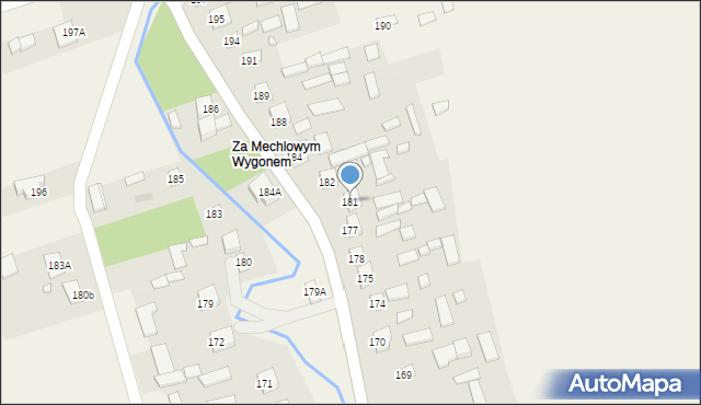 Biszcza, Biszcza, 181, mapa Biszcza