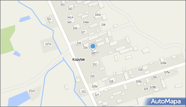 Biszcza, Biszcza, 333, mapa Biszcza