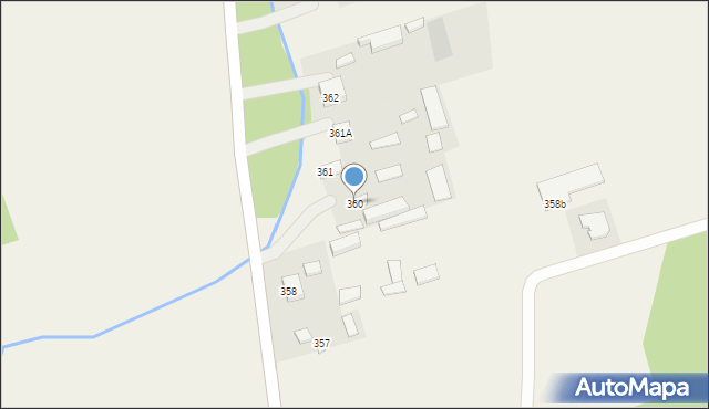 Biszcza, Biszcza, 360, mapa Biszcza