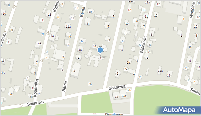 Blachownia, Biegańskiego Władysława, 1, mapa Blachownia