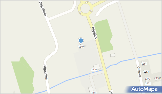 Buczkowice, Bielska, 1140, mapa Buczkowice
