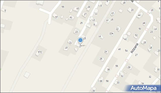 Bulowice, Bielska, 17, mapa Bulowice