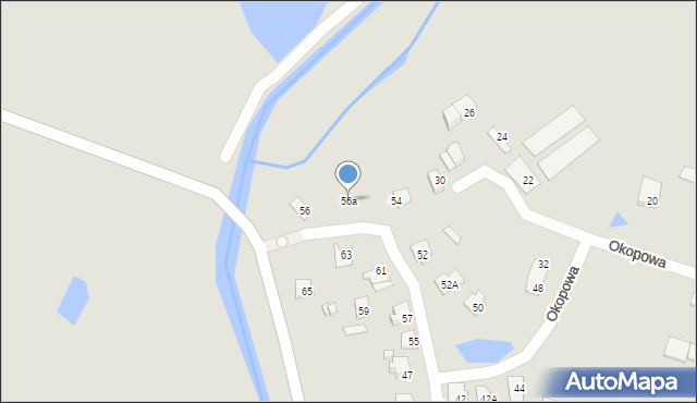 Ciechanów, Bielińska, 56a, mapa Ciechanów