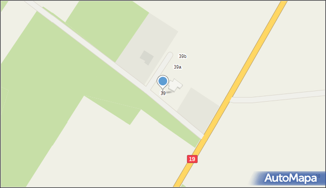 Czartajew, Białostocka, 39, mapa Czartajew