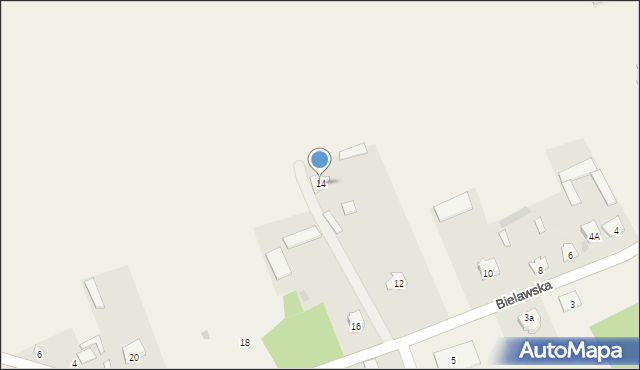 Kleczkowo, Bielawska, 14, mapa Kleczkowo