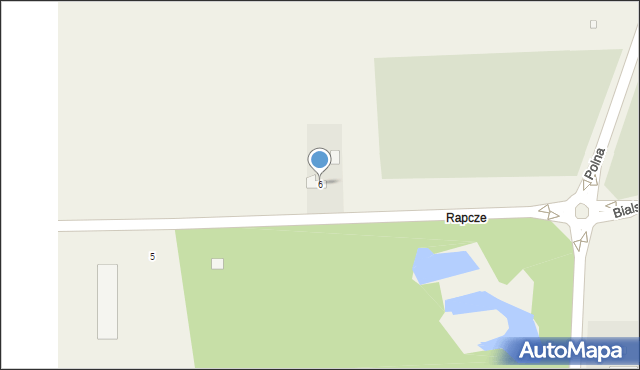 Kodeń, Bialska, 6, mapa Kodeń