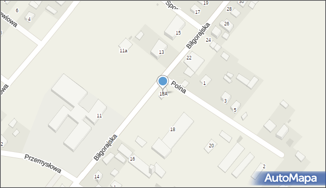 Księżpol, Biłgorajska, 18A, mapa Księżpol