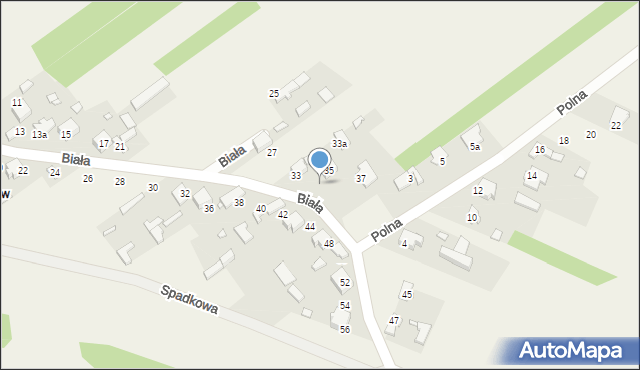 Libidza, Biała, 42a, mapa Libidza