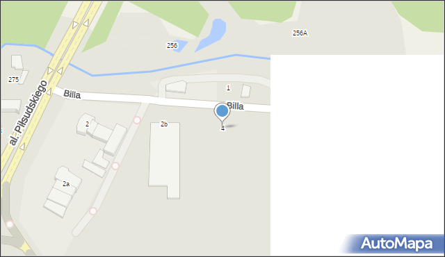 Marki, Billa, mjr., 4, mapa Marki