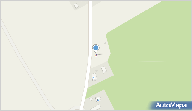 Osowo, Białe Błoto, 4, mapa Osowo