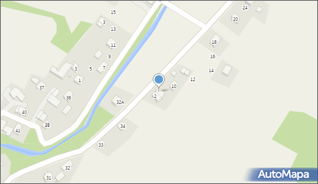 Pielnia, Bieszczadzka, 8, mapa Pielnia