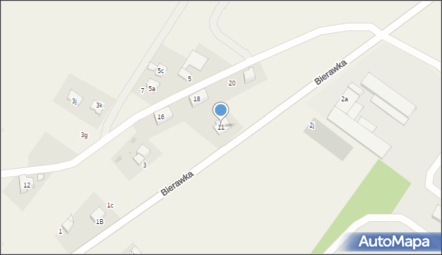 Pilchowice, Bierawka, 11, mapa Pilchowice