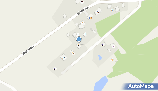 Pilchowice, Bierawka, 4b, mapa Pilchowice