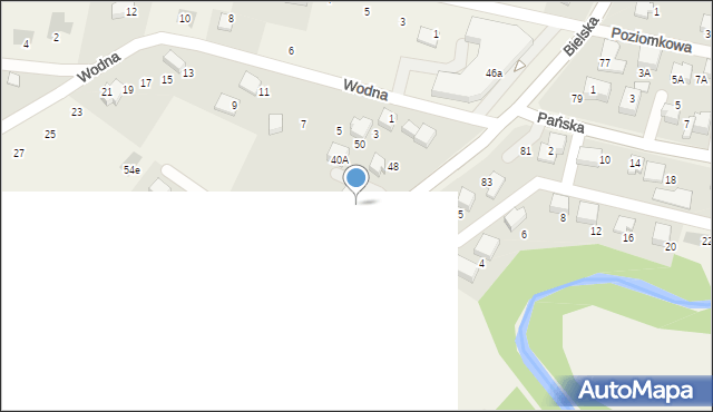 Pisarzowice, Bielska, 52, mapa Pisarzowice