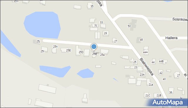 Pułtusk, Białowiejska, 25B, mapa Pułtusk