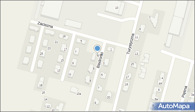 Sadowa, Biedronki, 4, mapa Sadowa