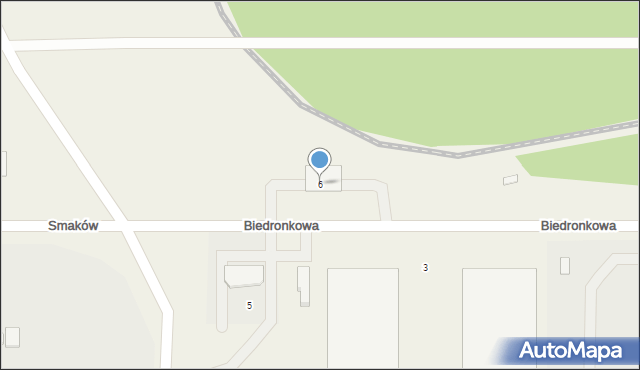 Skarbimierz-Osiedle, Biedronkowa, 6, mapa Skarbimierz-Osiedle