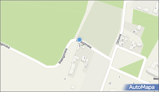 Smardzewice, Białogórska, 4, mapa Smardzewice