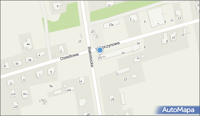 Solniczki, Białostocka, 2/1, mapa Solniczki