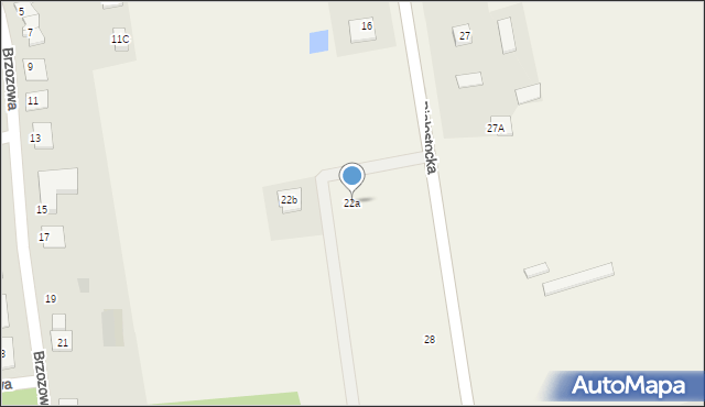 Solniczki, Białostocka, 22a, mapa Solniczki