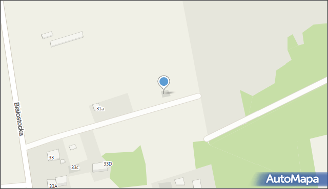 Solniczki, Białostocka, 31c, mapa Solniczki