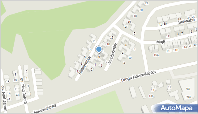 Starogard Gdański, Bilikiewicza Tadeusza, dr., 6, mapa Starogard Gdański