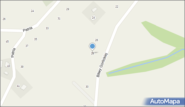 Staszkówka, Bitwy Gorlickiej, 28, mapa Staszkówka