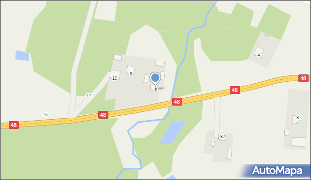 Stromiec, Białobrzeska, 6, mapa Stromiec
