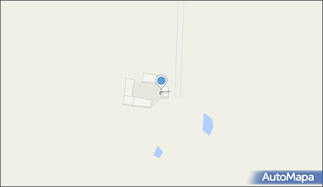 Sucha, Bieniek, 87, mapa Sucha