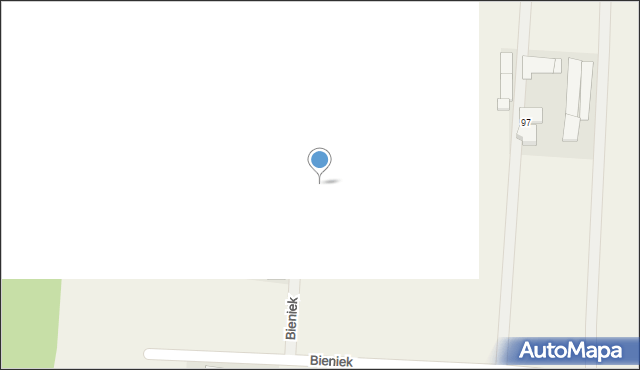 Sucha, Bieniek, 94, mapa Sucha