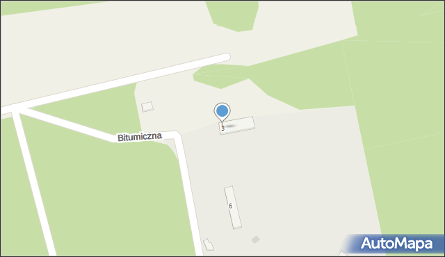 Sulbiny, Bitumiczna, 3, mapa Sulbiny