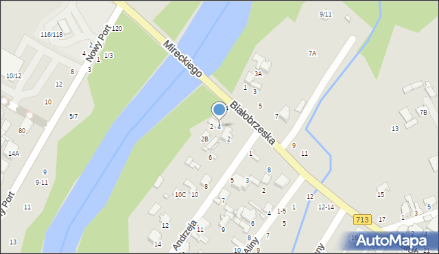 Tomaszów Mazowiecki, Białobrzeska, 4, mapa Tomaszów Mazowiecki