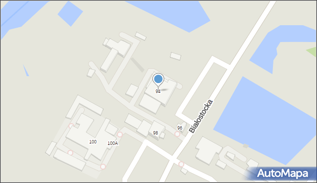 Wasilków, Białostocka, 94, mapa Wasilków