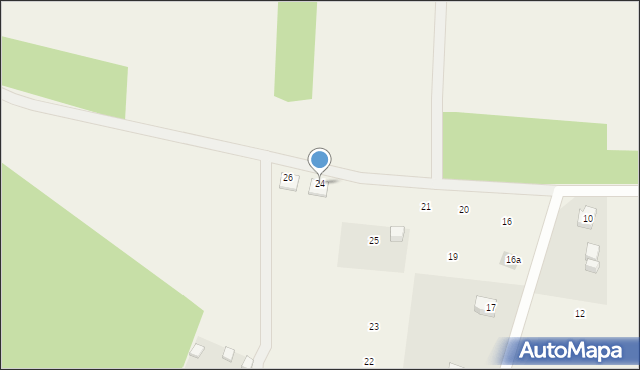 Wiele, Biała Góra, 24, mapa Wiele