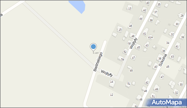 Wielki Klincz, Bielińskiego Franciszka, 9, mapa Wielki Klincz