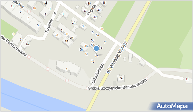 Wrocław, Biegasa Bolesława, 7e, mapa Wrocławia