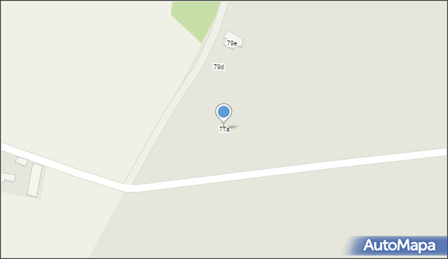 Zabłudów, Białostocka, 77a, mapa Zabłudów